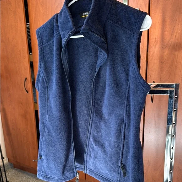 Core365 Blue Women's Fleece Vest NWOT - Picture 6 of 6